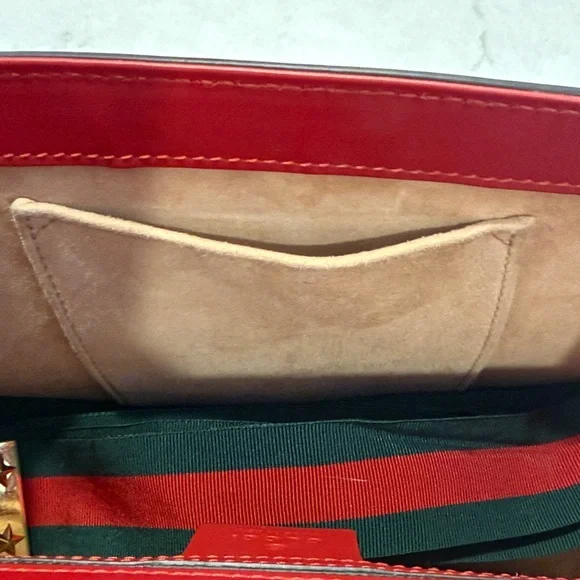 ***SOLD*** GUCCI Calfskin Small Sylvie Shoulder Bag w\COA - Picture 15 of 16